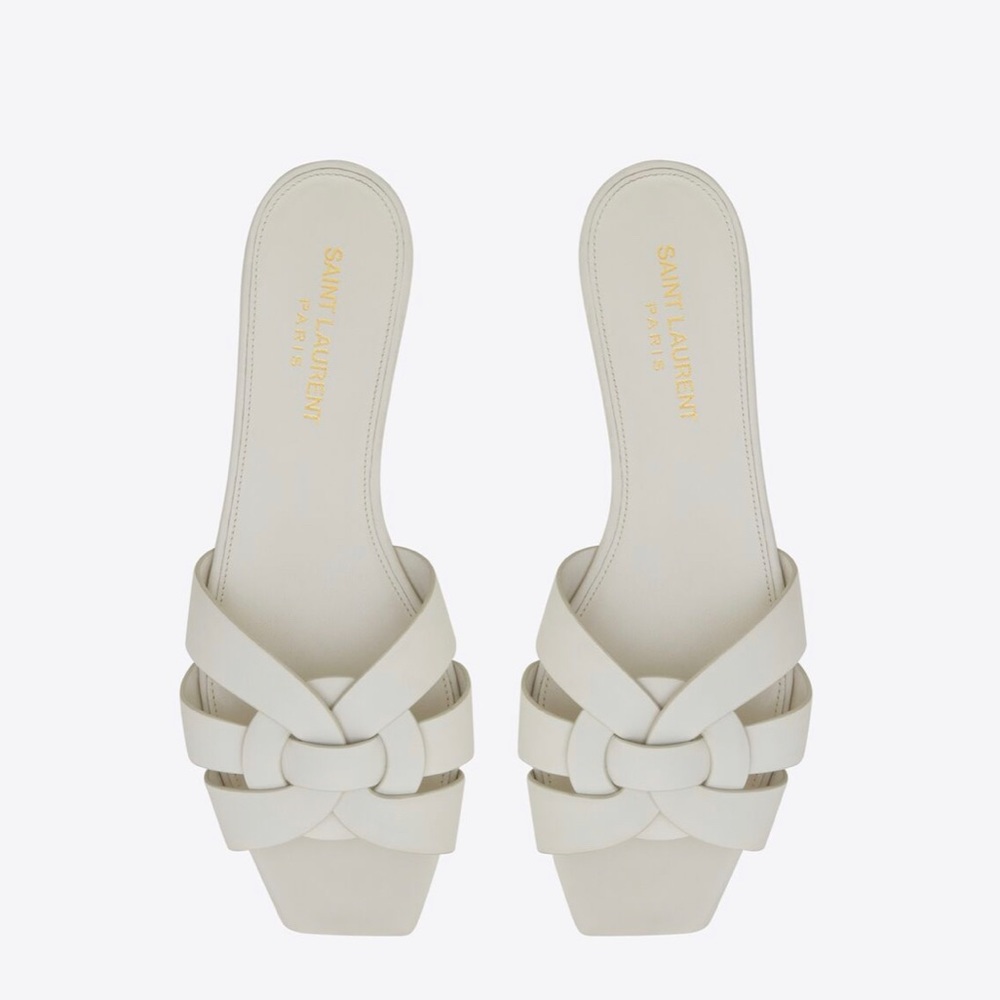 TRIBUTE MULES IN SMOOTH LEATHER